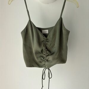 Aritzia Wilfred Satin Top